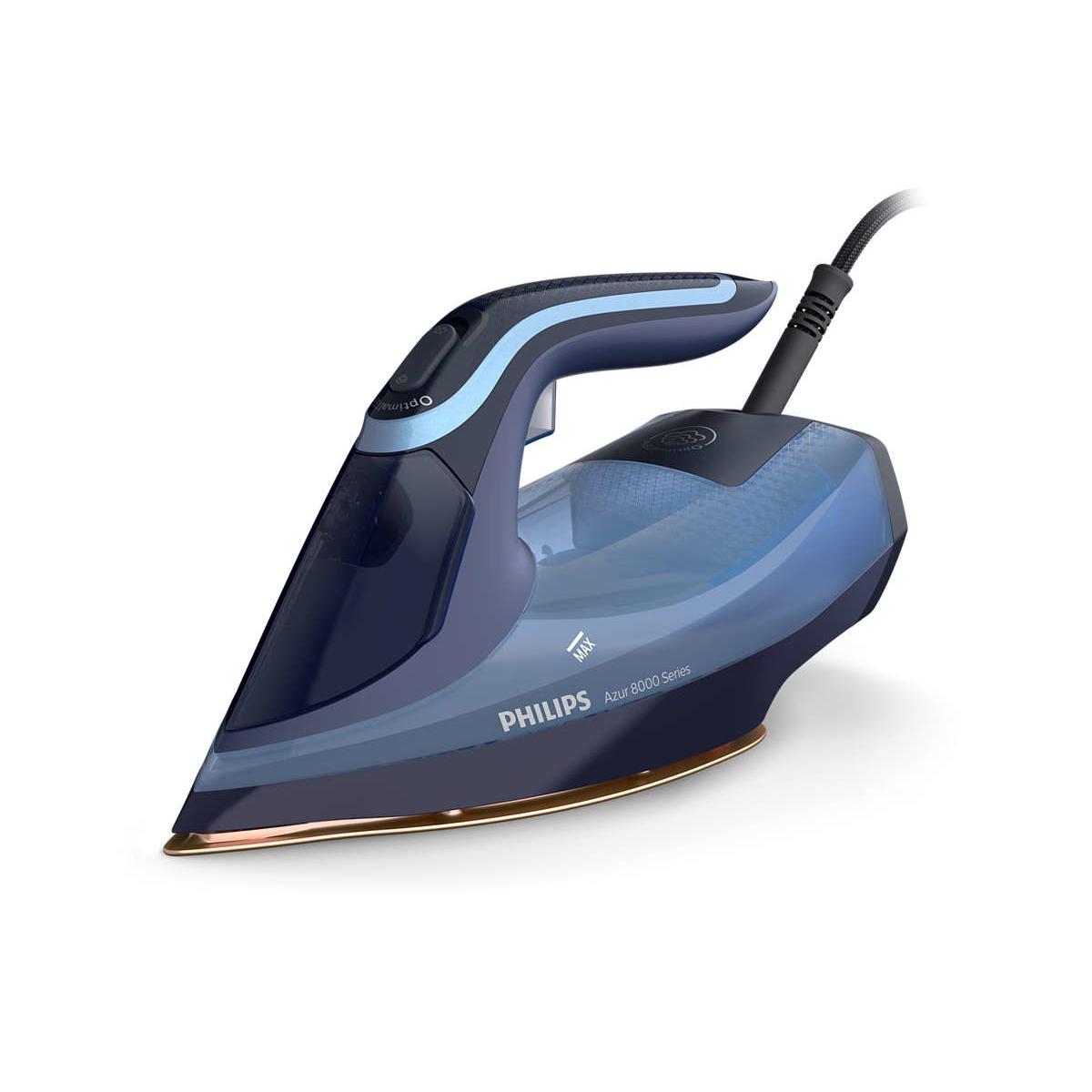 Philips Azur 8000 Series DST8020/20 Ferro da Stiro Azzurro
