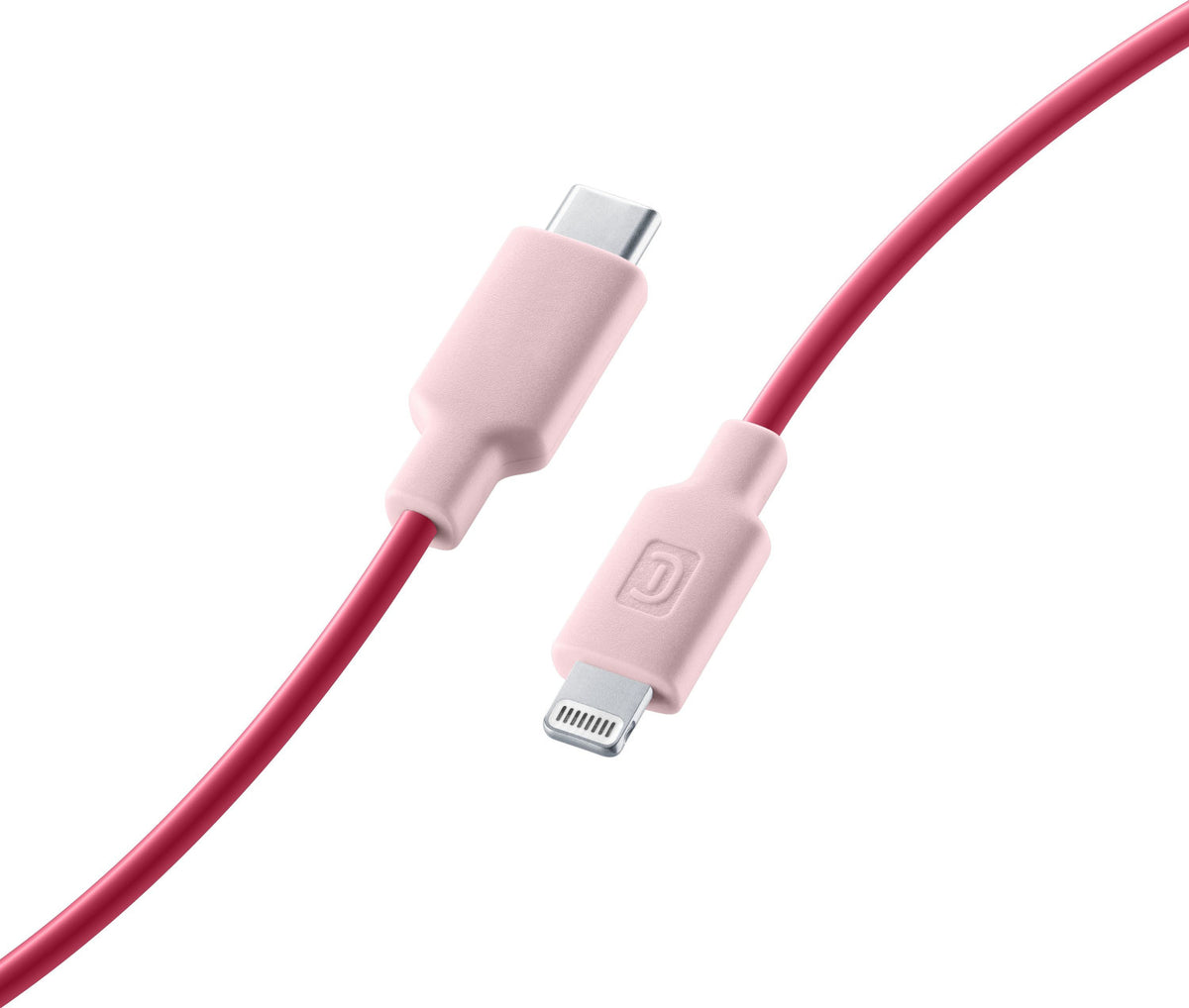 Cellularline Stylecolor Cable 100cm - USB-C to Lightning