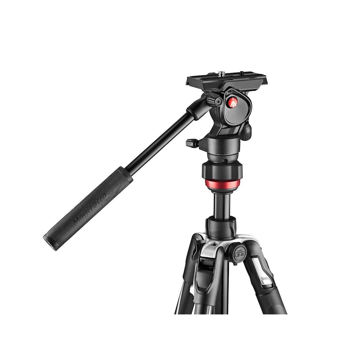 Manfrotto MVKBFRL LIVE treppiede Fotocamere digitali film 3 gambe Nero Argento