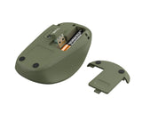 Trust B0BL7QWTP2 Mouse Yvi Wireless Eco 1600DPI Nero Verde