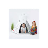 Biemme Tenda Giocattolo Colorabile Paper Tipì Tent in Cartone Riciclabile 126x122x141 cm
