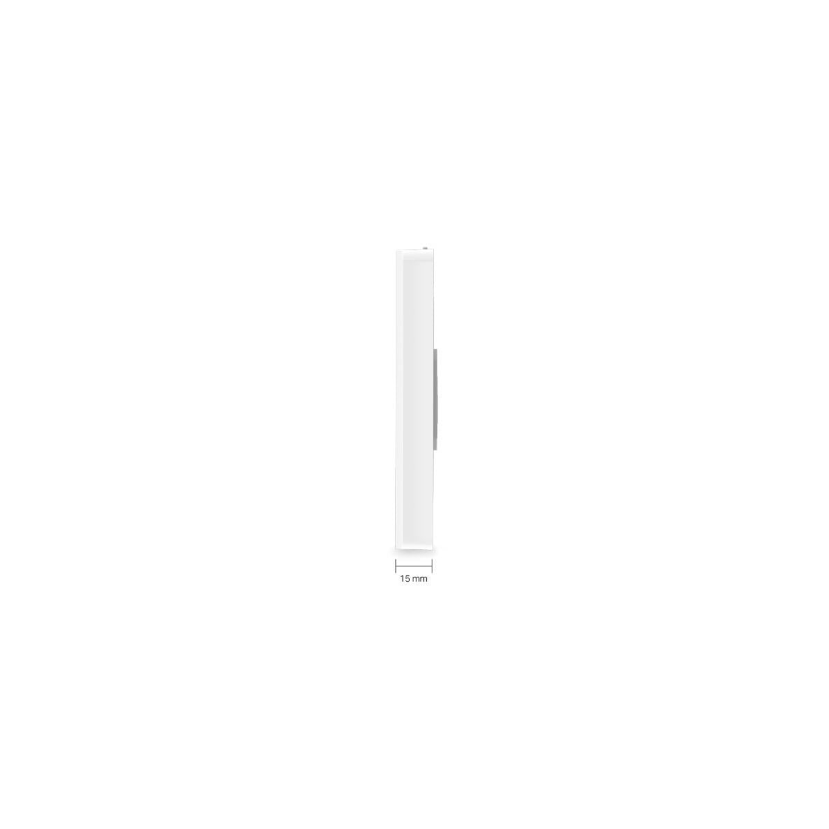 TP-Link Omada EAP615-WALL punto accesso WLAN 1774 Mbit/s Bianco Supporto Power over Ethernet (PoE)