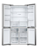 Haier Cube 90 Serie 5 HCR5919EHMP frigorifero side-by-side Libera installazione 525 L E Platino, Acciaio inox