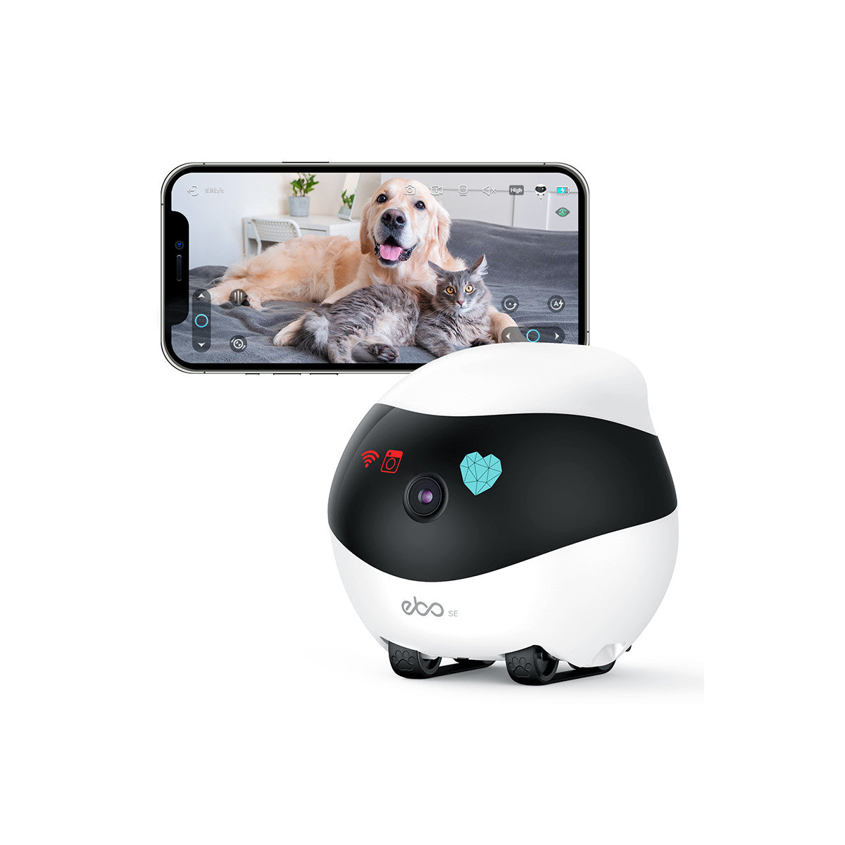Enabot EBO SE Telecamera per bambini e animali domestici