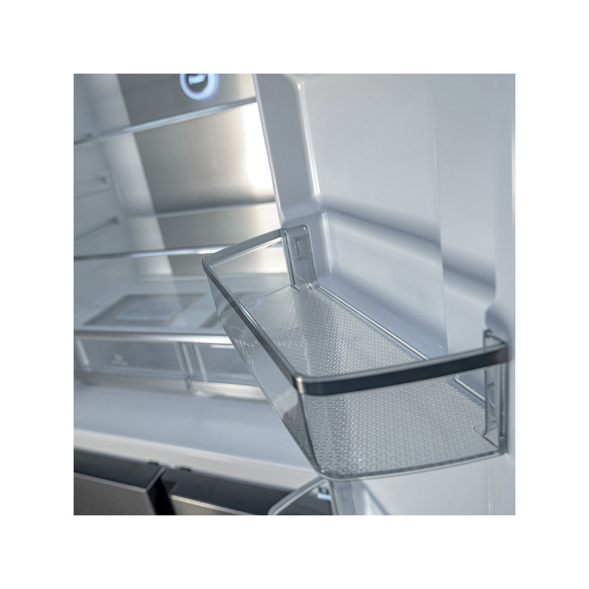 GRF Cross Door frigorifero side-by-side Libera installazione 564 L Acciaio inox