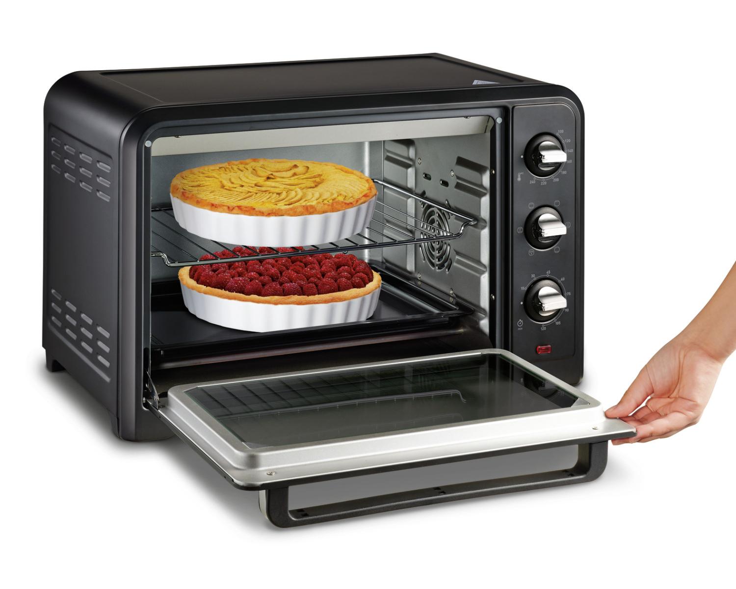 OX4648 Optimo Forno Elettrico con Capacità di 33 L Potenza 1600 W 28x31x36cm