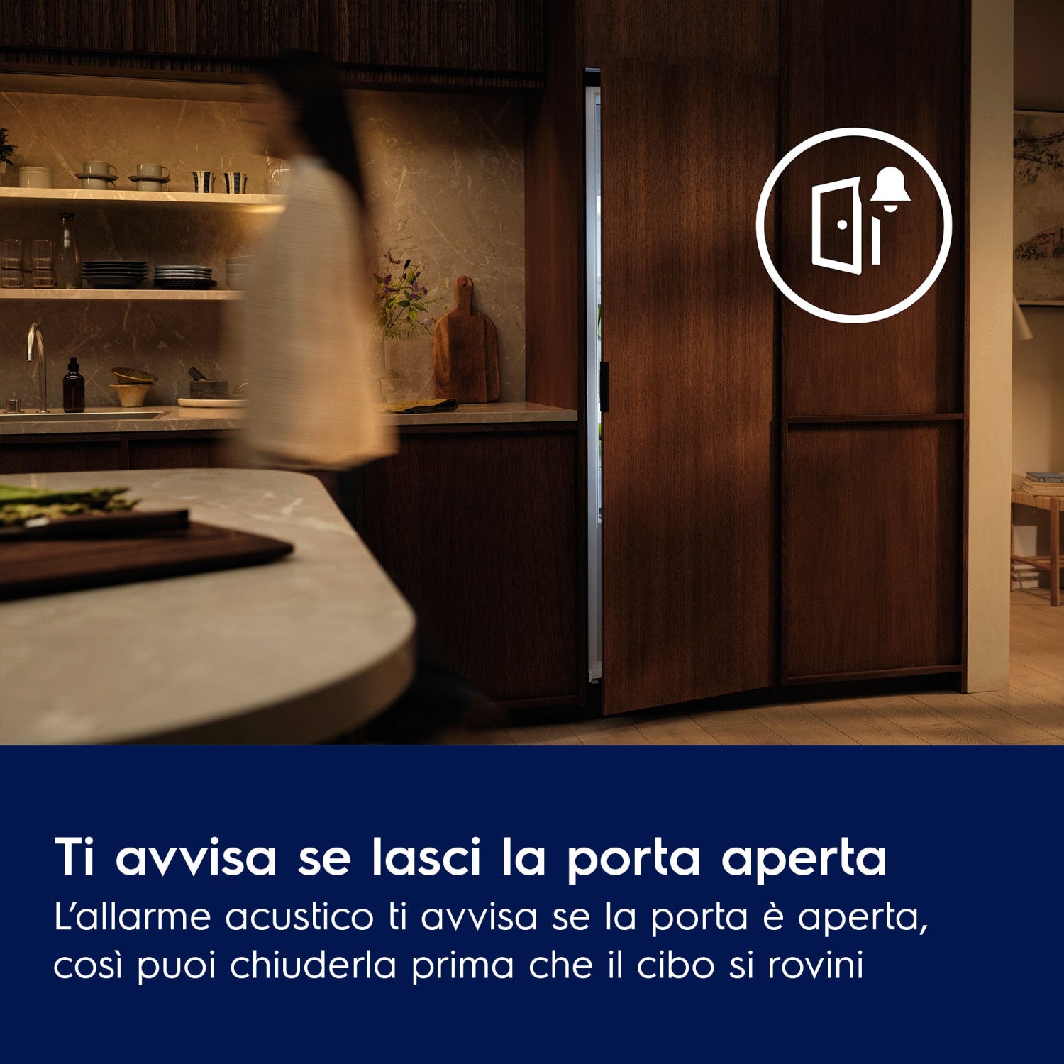 Electrolux FRIGORIFERO COMBINATO MULTIFLOW CLASSE E ENA7CE18S