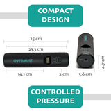 Overmust Compressore Portatile Auto 150PSI Con Display LCD E Luce LED 80 Lumens