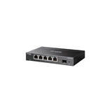 TP-Link Omada ES206X-M2 switch di rete Gestito L2 2.5G Ethernet (100/1000/2500) Montaggio da desktop/parete Nero