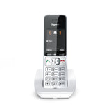 Gigaset SIECOMFORT501W Telefono Dect Identificatore di Chiamata Argento Bianco