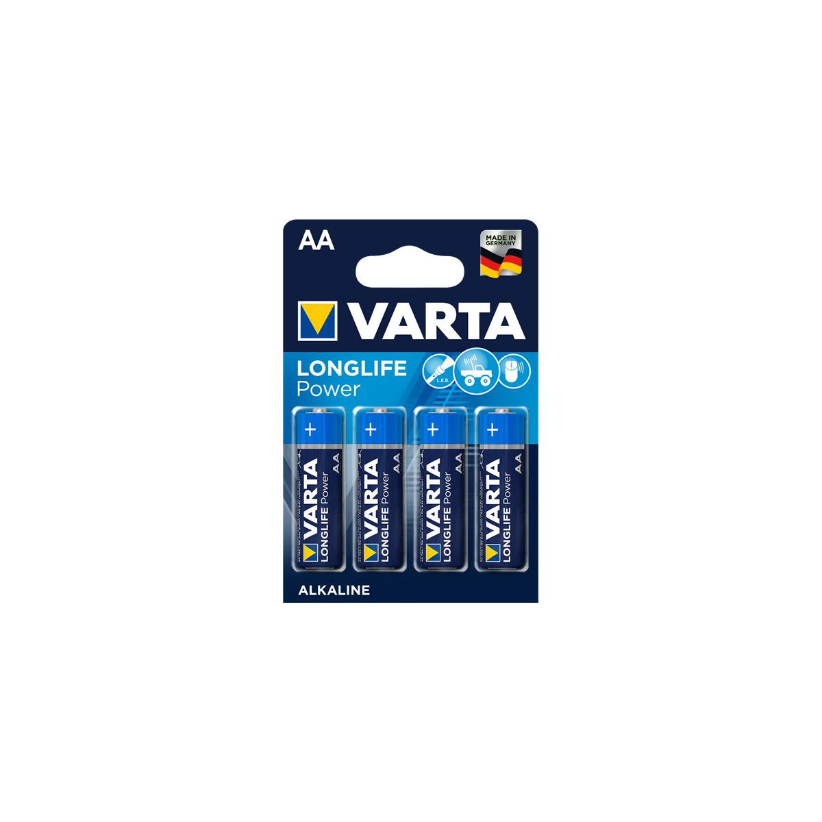 Varta Longlife Power AA Batteria monouso LR06 Alcalino