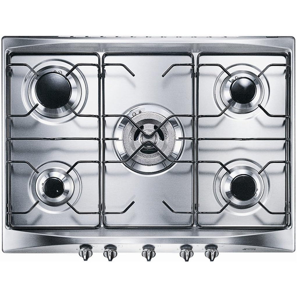 Smeg SE706SX3 piano cottura Argento Da incasso Gas
