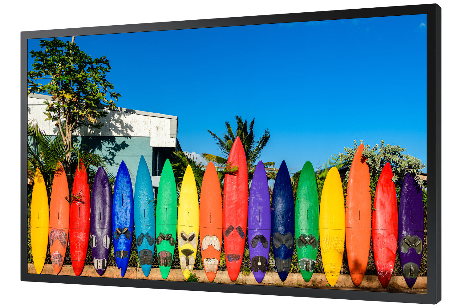 Samsung OM55B Pannello piatto per segnaletica digitale 139,7 cm (55") LCD Wi-Fi 3000 cd/m² 4K Ultra HD Nero Processore integrato Tizen 5.0 24/7