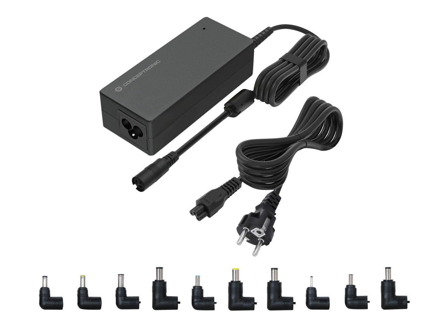 Conceptronic OZUL08B10 adattatore e invertitore Interno 90 W Nero