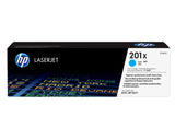 HP 201X High Yield Cyan Original LaserJet Toner Cartridge cartuccia toner 1 pz