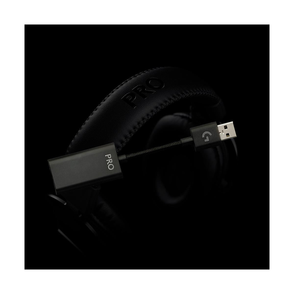 Logitech PRO X Cuffie a Padiglione Auricolare con Microfono da Gaming Nero