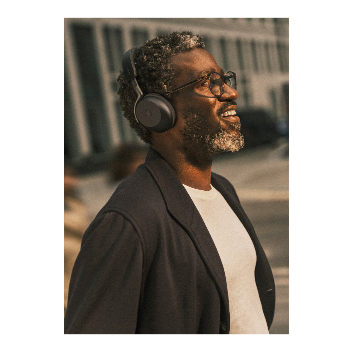 Jabra Evolve3 75 Auricolare Wireless A Padiglione Musica e Chiamate USB tipo-C Bluetooth Nero