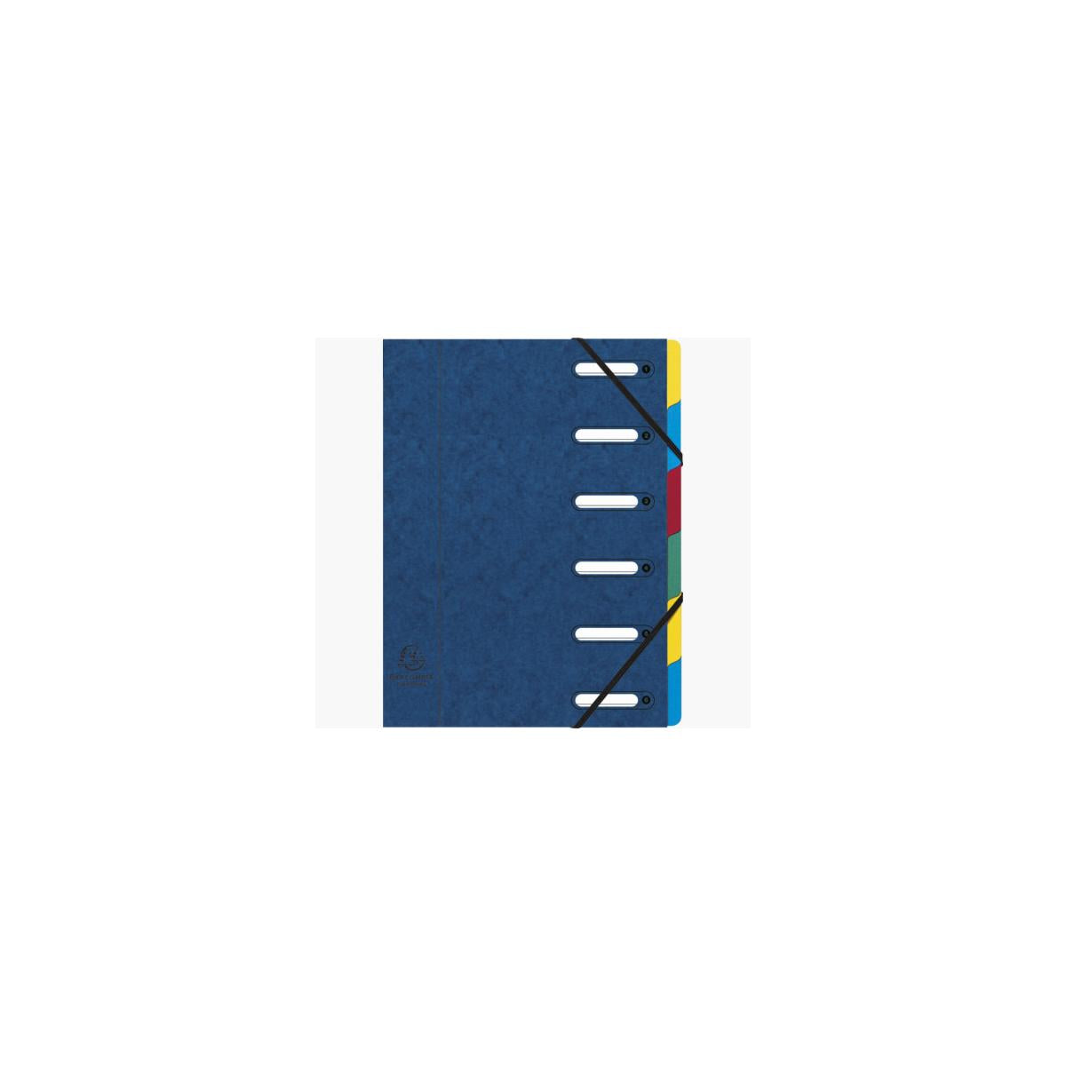 Exacompta 55062E intercalare Cartella per file convenzionale Cartone Blu