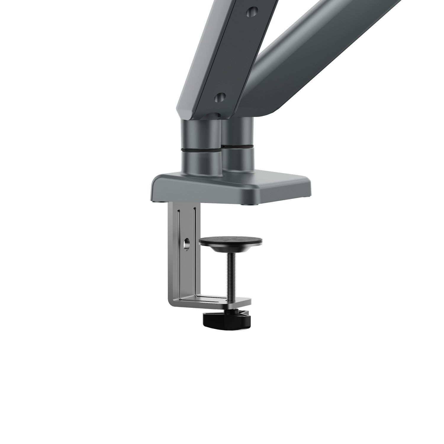 Anda Seat Stealth II Duo 81,3 cm (32 pollici) Scrivania Argento, Bianco
