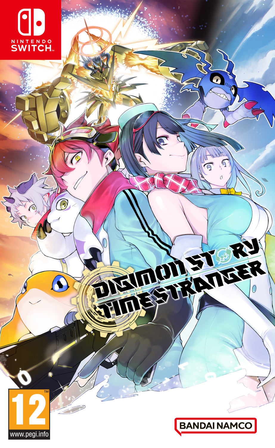 BANDAI NAMCO Entertainment Digimon Story: Time Stranger Nsw Standard Giapponese, Francese, Tedesca, ITA, ESP, Coreano, Cinese semplificato, Cinese tradizionale, POR-BRA, Inglese degli Stati Uniti Nintendo Switch