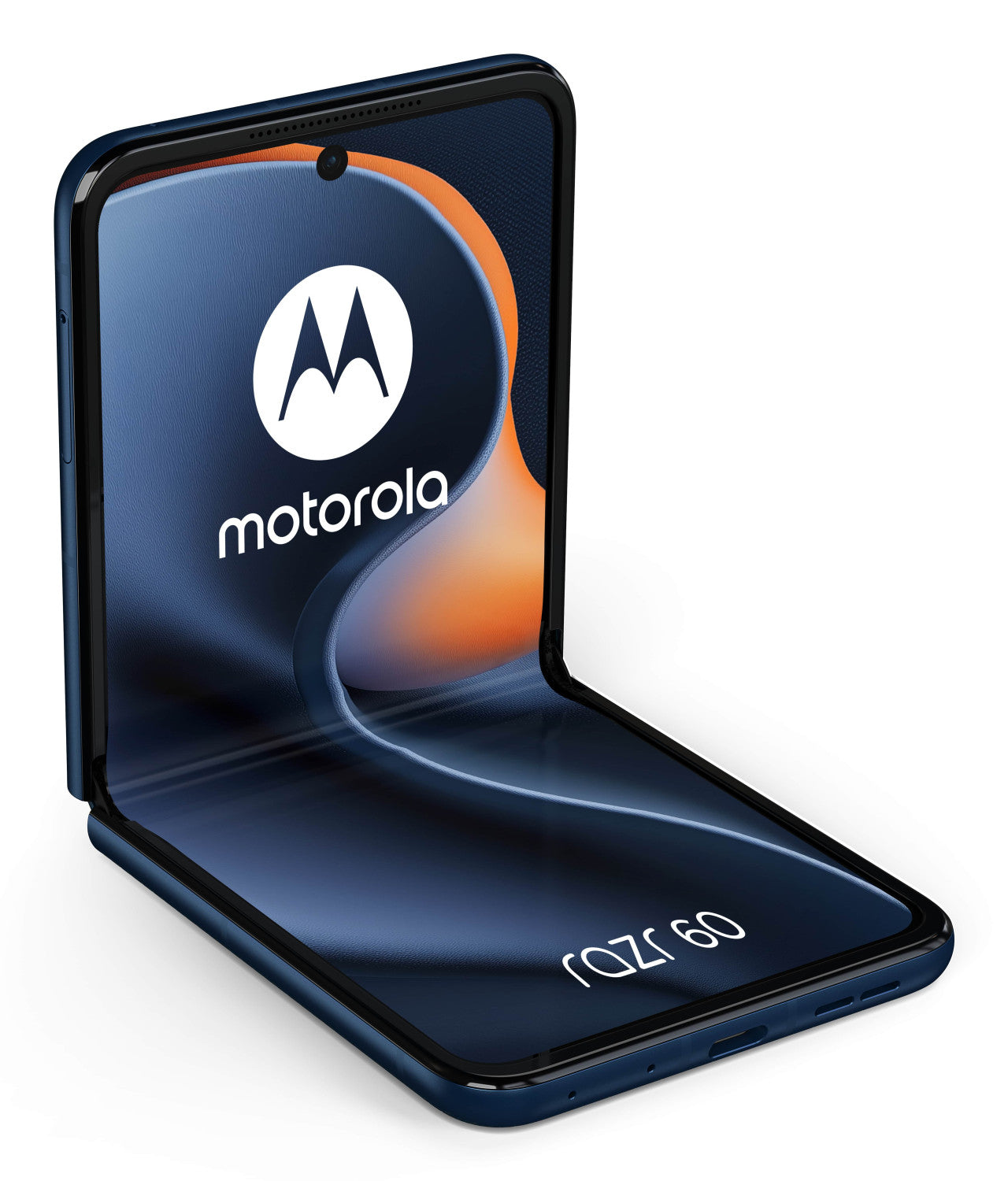Motorola razr 60 con Moto AI (8/256 GB, 50MP OIS 13MP, selfie 32MP, display esterno 3.63", interno 6.9" pOLED 120Hz, MediaTek Dimensity 25M, 4500mAh, 5G, Dual SIM, Android 15) PANTONE Gibraltar Sea