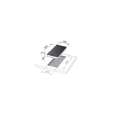 De'Longhi PIN 32 piano cottura Nero Da incasso 30 cm a induzione 2 Fornelli
