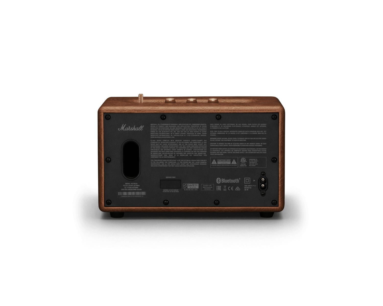 Marshall Acton III Brown Diffusore Amplificato Bluetooth 5.2 Marrone