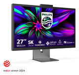 Philips Brilliance 27E3U7903/00 Monitor PC 68,6 cm (27") 5120 x 2880 Pixel 5K Ultra HD LCD Grigio