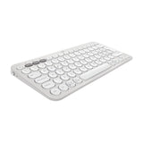 Logitech Pebble Keys 2 K380s Tastiera RF Senza Fili Bluetooth QWERTY Italiano Bianco