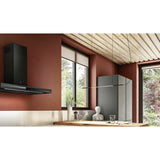 Elica ADELE BL MAT/A/90 Cappa aspirante a parete Nero 770 m³/h