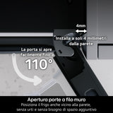 LG GBBS726CPY Frigorifero combinato Fit e Max 60cm, Classe C, 375L, AI Inverter, Prime Silver