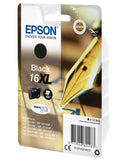 Cartuccia di Inchiostro Originale Epson Pen e Crossword C13T16314022 Nero 16XL per WorkForce WF-2010W WF-2510WF WF-2520NF WF-2530WF