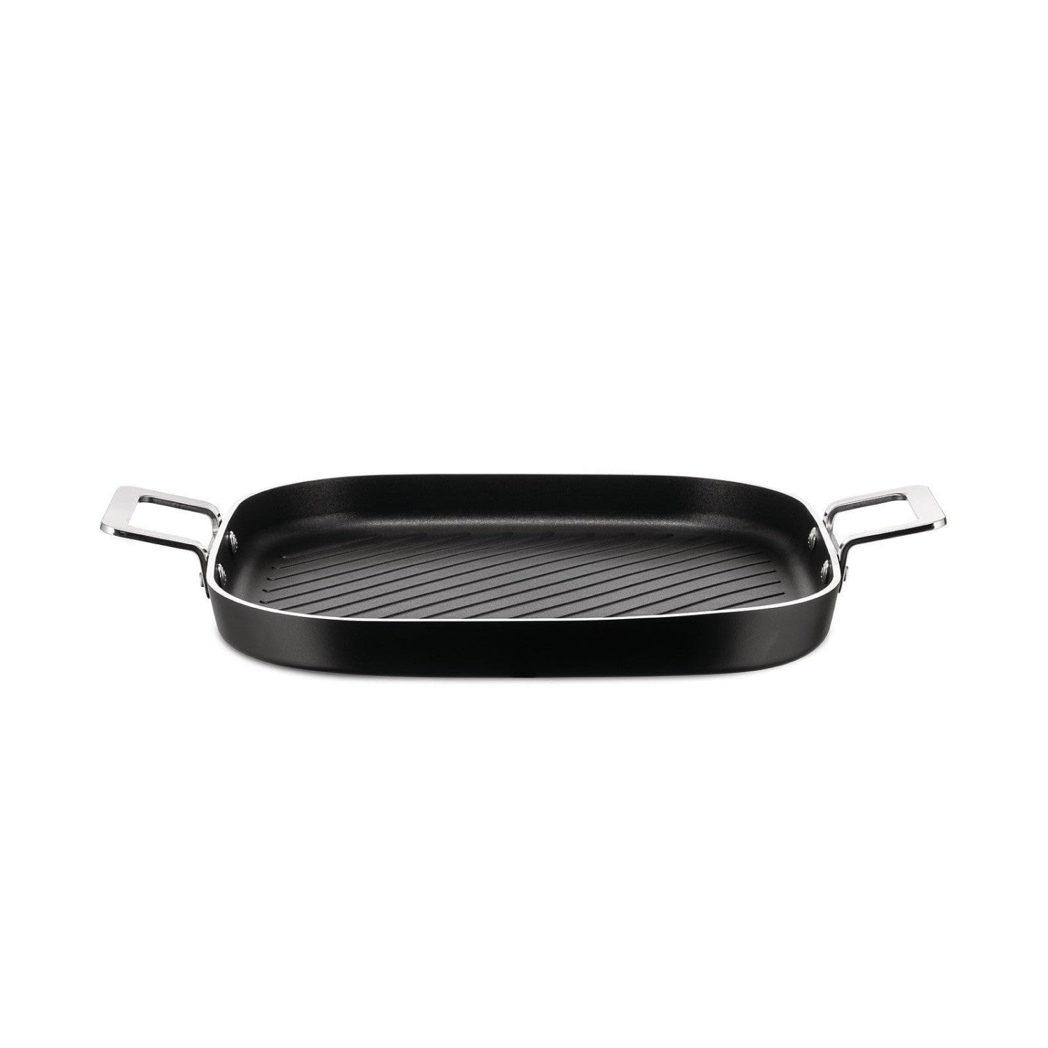 Alessi Bistecchiera Grill Antiaderente Ceramico Pots Pans 29x29 cm Induzione - Jasper Morrison