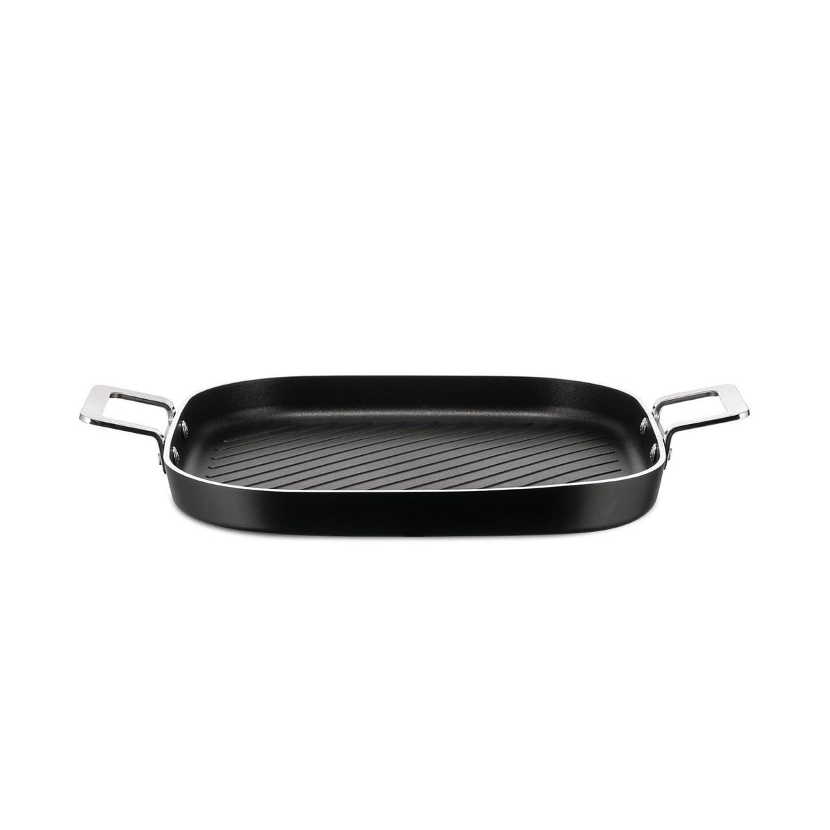 Alessi Bistecchiera Grill Antiaderente Ceramico Pots Pans 29x29 cm Induzione - Jasper Morrison