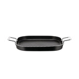 Alessi Bistecchiera Grill Antiaderente Ceramico Pots Pans 29x29 cm Induzione - Jasper Morrison