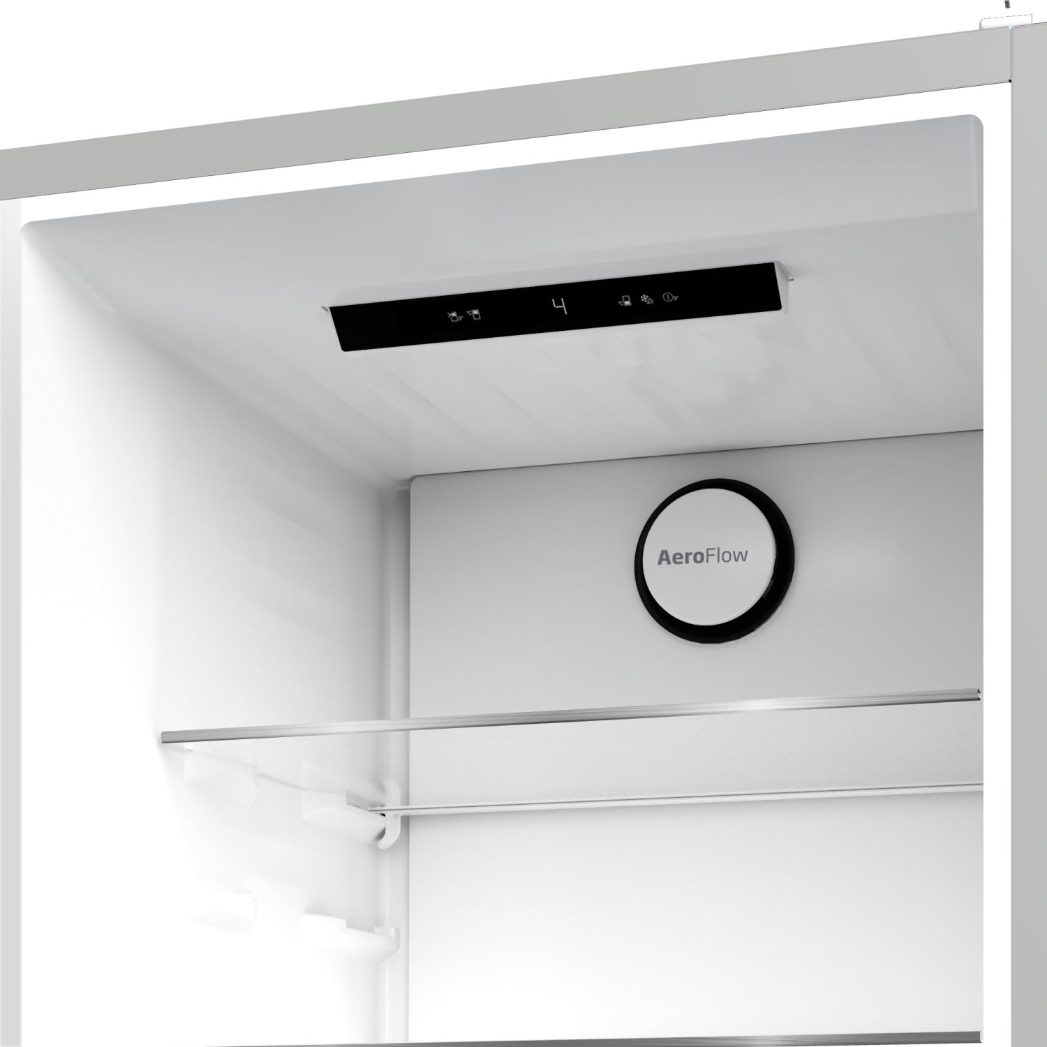 Beko Frigorifero Combi 1.80cm, Classe C, Total NF, Compressore ProSmart Inverter, Metal Look, AeroFlow, HarvestFresh, 35 dBA