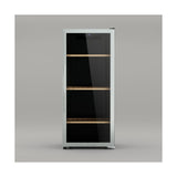 Cavist CAVC122 cantina vino Cantinetta termoelettrica Libera installazione Nero, Acciaio inox 122 bottiglia/bottiglie