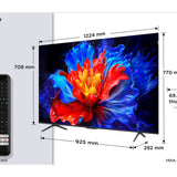 TCL P89K Serie Smart TV QLED 4K 55" 55P89K, 144Hz, audio Onkyo 2.1, Dolby Vision Atmos, Google TV