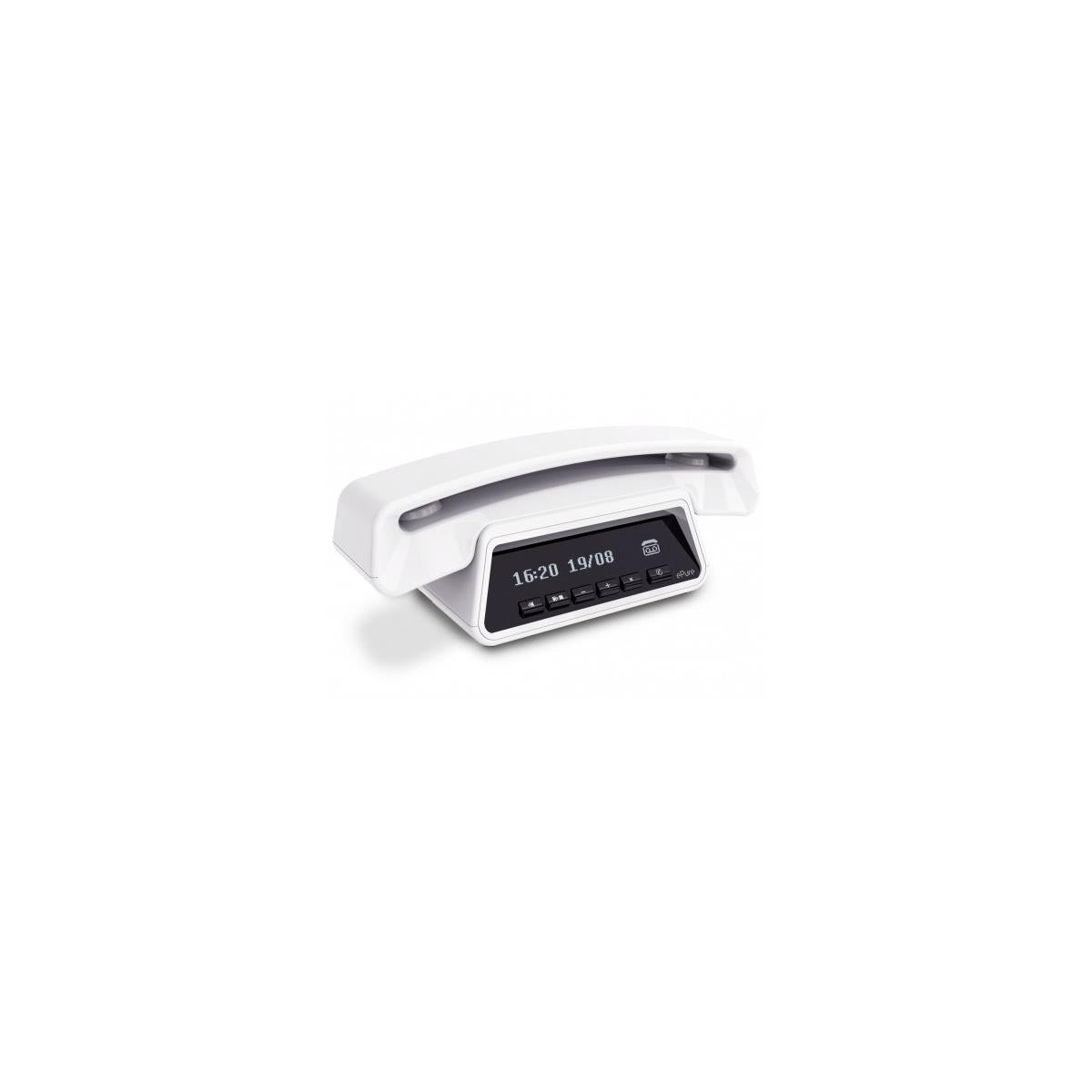 Alcatel ePure 3 Premium Telefono DECT Identificatore di chiamata Bianco