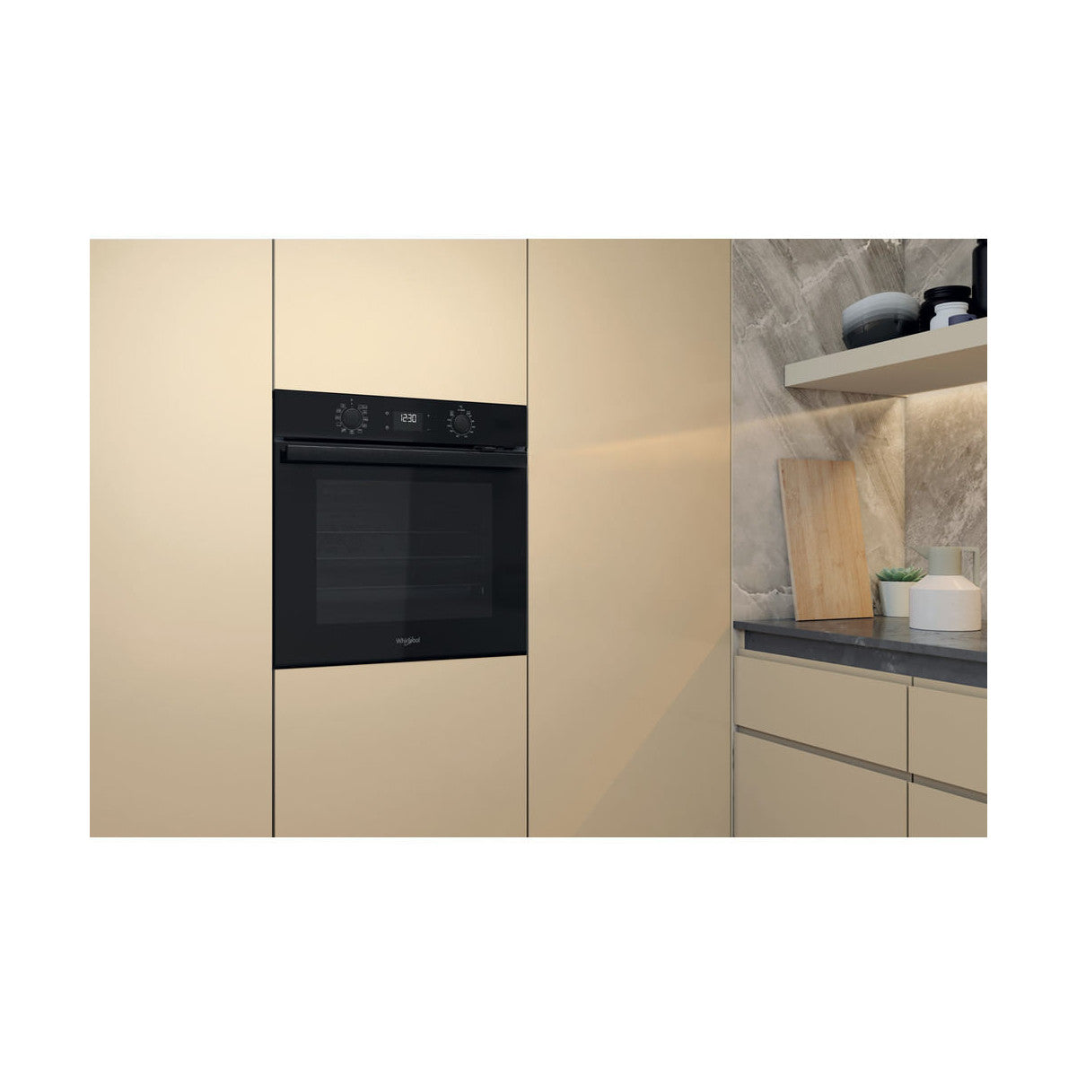 Whirlpool OMR58HU1B Forno Multifunzione Inox 12 Funzioni Cook3 classe A 71Lt