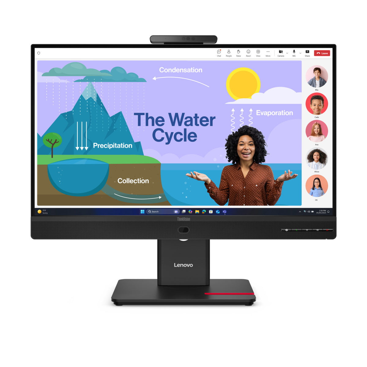 Lenovo ThinkVision T24D-4v LED display 23,8 pollici 1920 x 1080 Pixel Full HD Nero