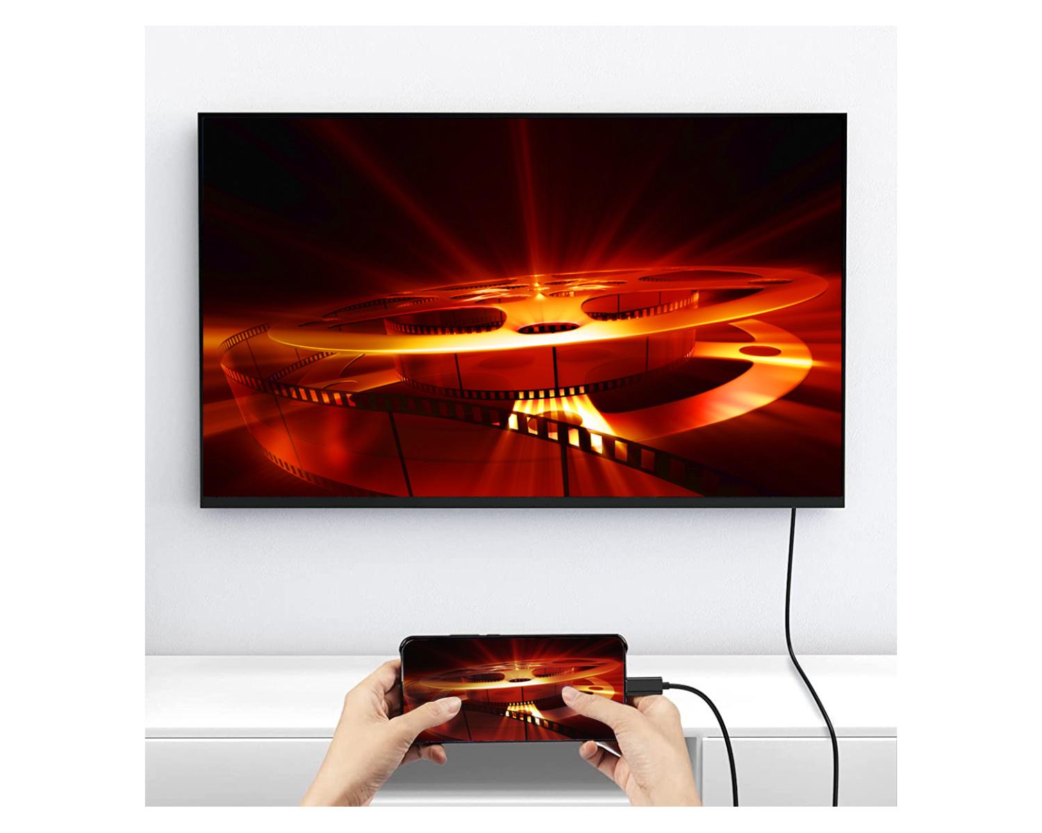 Equip 133411 cavo e adattatore video 1 m USB tipo-C HDMI tipo A (Standard) Nero