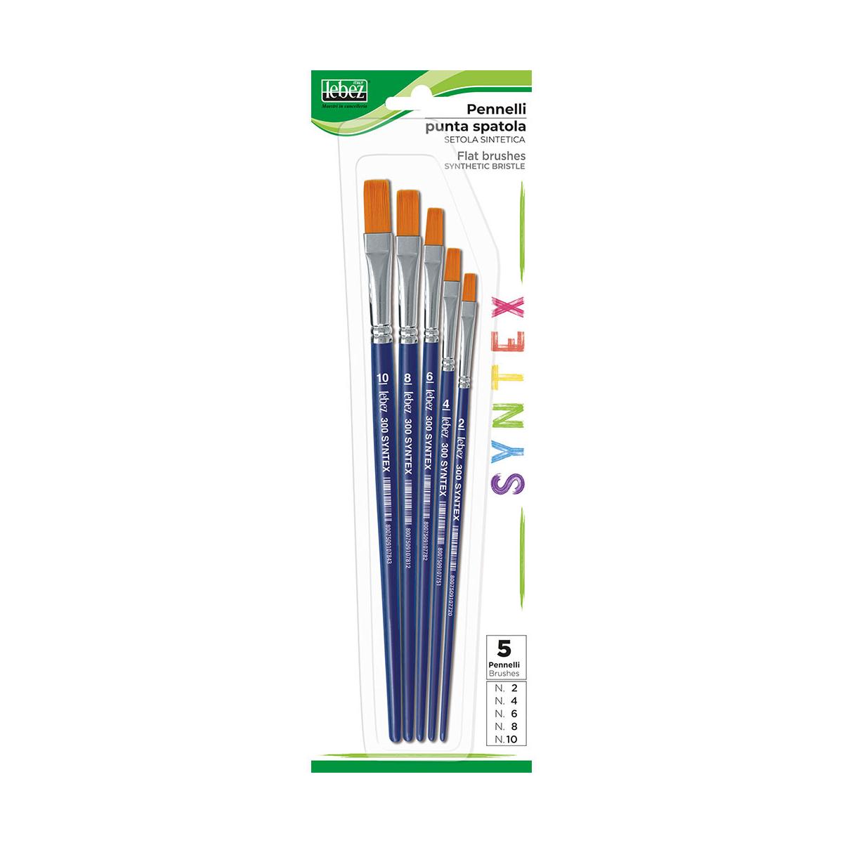 Lebez 300B pennello per Nail Art Peli sintetici