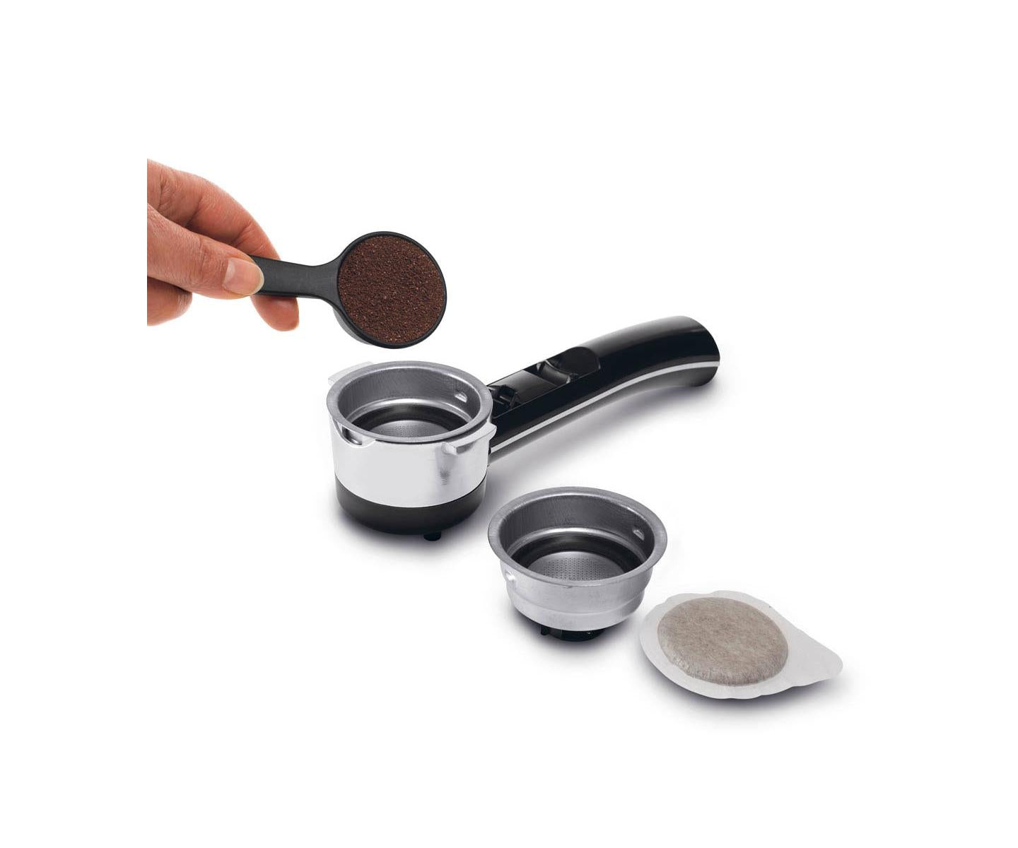 De Longhi ECO 311.BK Manuale Macchina per Caffe' Espresso 1,4 L Nero