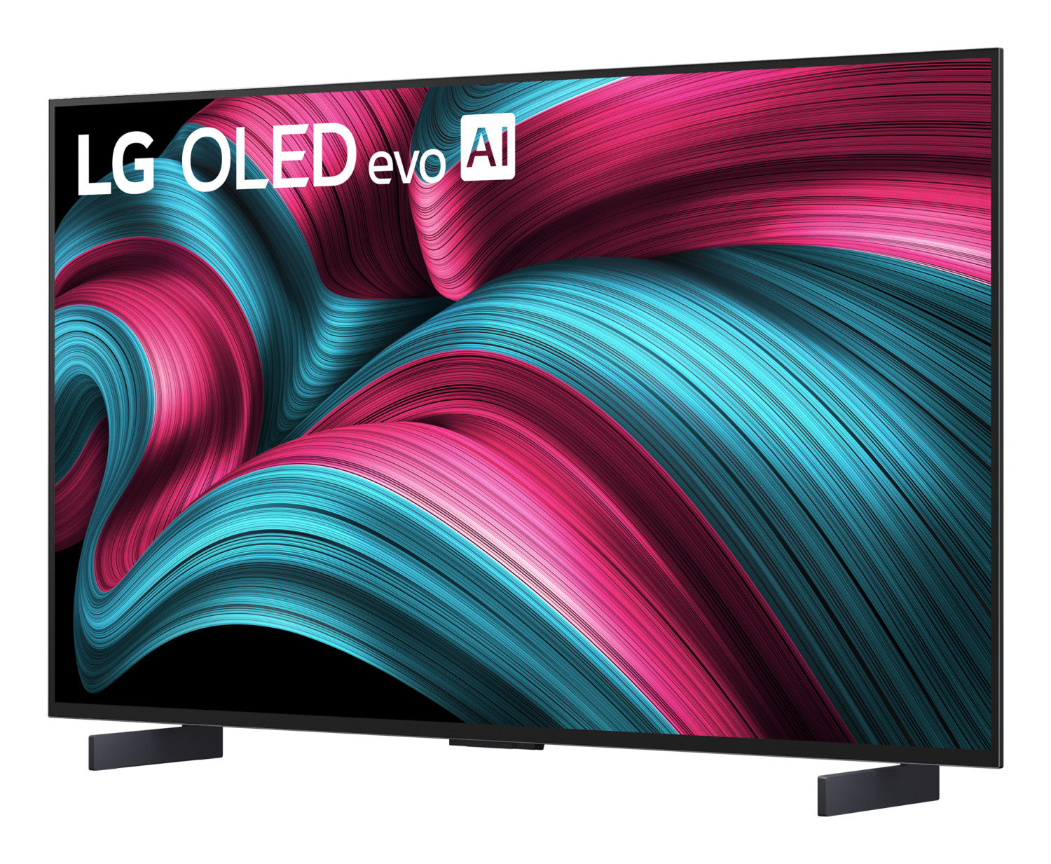 LG OLED evo AI OLED48C55LA 48 pollici 4K Ultra HD Smart TV Wi-Fi Nero
