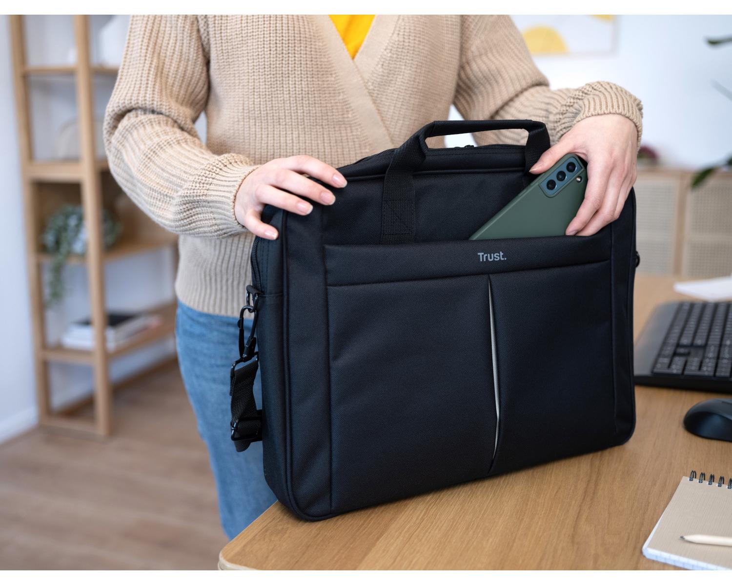 Trust TRU21551 Borsa per Notebook da 16 pollici Nero