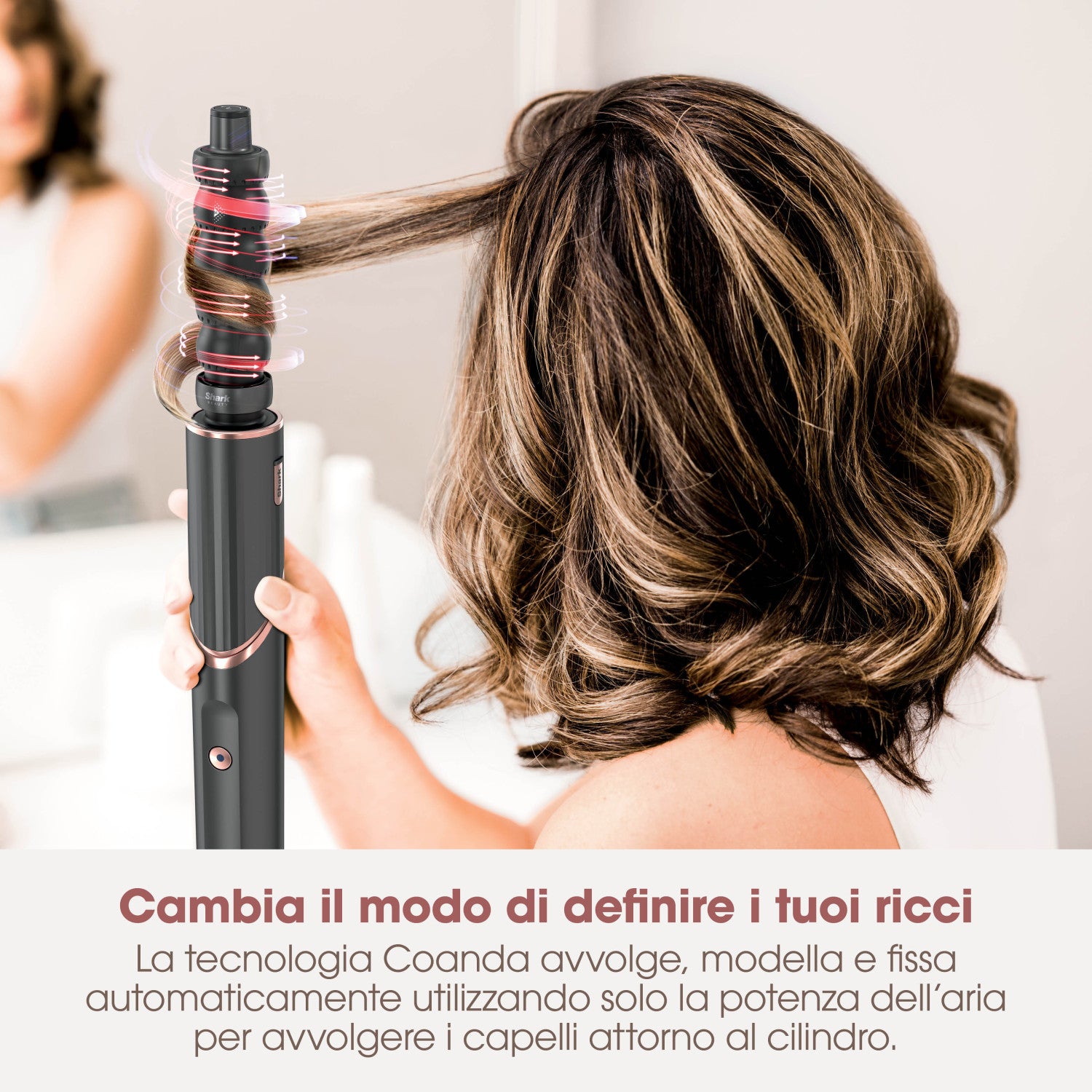 Shark HD426EU Asciugacapelli messa in piega Multistyler Airflow 1650 W 2
