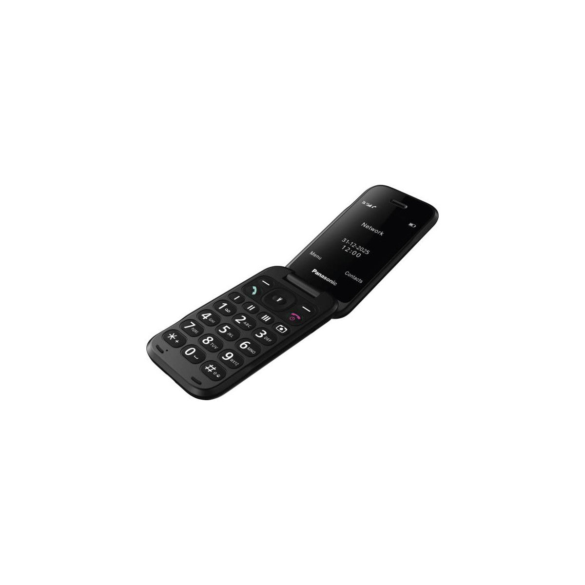 Panasonic KX-TF600EXR cellulare 7,11 cm (2.8") 132 g Rosso Telefono per anziani
