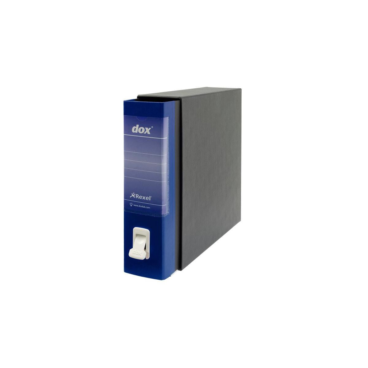 Rexel D26204 raccoglitore ad anelli Foolscap Nero, Blu