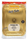 Set vassoi monouso 15742C EASY BAKE Oro Guardini Vassoio oro 33 x 43 cm